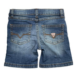 Guess Bermuda Tinta Unita In Denim per Neonato N4RD12D52Z0 BLU GUESS 