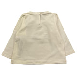LIU JO shirt girocollo tinta unita con stampa in contrasto Bianco per Neonata KF2194 BIANCO LIU JO 