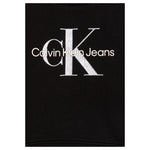 Calvin Klein Felpa Chiusa Girocollo Tinta Unita con Stampa Logo per Bambina IG0IG02823 NERO CALVIN KLEIN 