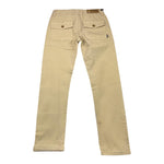 DANIELE ALESSANDRINI pantalone tinta unita con cintura Beige per Bambino 1231P00018 BEIGE DANIELE ALESSANDRINI 