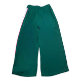 Iceberg Pantalone Modello A Palazzo Tinta Unita Con Girovita Regolabile E Profili In Contrasto Verde Per Bambina