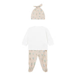 Mayoral Completo 3 Pezzi Ghettina-Shirt-Cappello per Neonato 1532 BEIGE MAYORAL 
