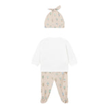 Mayoral Completo 3 Pezzi Ghettina-Shirt-Cappello per Neonato 1532 BEIGE MAYORAL 
