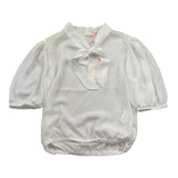 Vicolo Camicia Tinta Unita  per Bambina 3146C00079 BIANCO VICOLO 