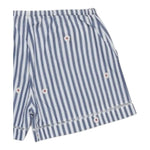 Max&Co. Short Tinta Unita con Fantasia A Righe per Bambina MX0121 BIANCO MAX&Co. 