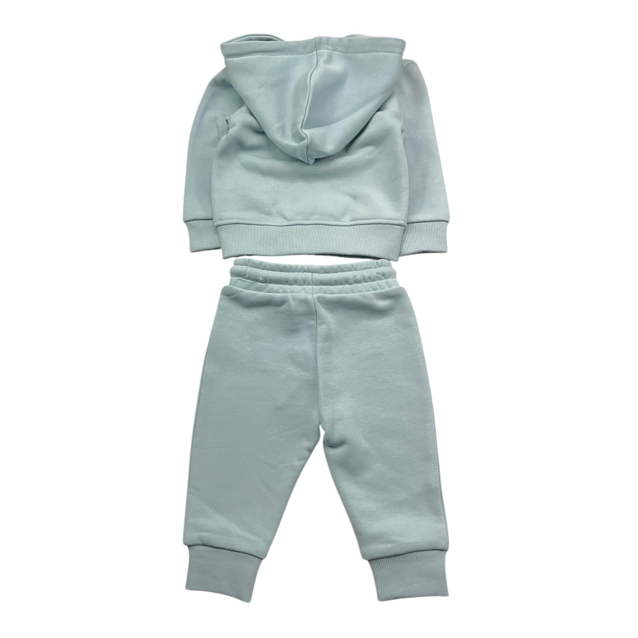 TRUSSARDI completo 2pz felpa-pantalone Azzurro per Neonato TIA25002CF AZZURRO TRUSSARDI 