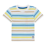 Timberland T-Shirt Tinta Unita con Fantasia A Righe per Bambino T60513NX BIANCO TIMBERLAND 