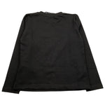 RELISH shirt girocollo tinta unita con logo Nero per Bambina RGA2301016018 NERO RELISH 