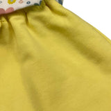 Janice Short Tinta Unita con Cintura per Bambina JN446B GIALLO JANICE 