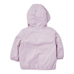 K-WAY giubbino tinta unita con cappuccio Lilla per Bambina K6115FWAXXX LILLA K-WAY 