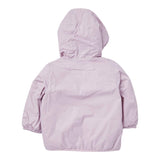 K-WAY giubbino tinta unita con cappuccio Lilla per Bambina K6115FWAXXX LILLA K-WAY 