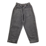 PLAY UP jeans tinta unita con elastico in vita Nero per Bambino PA022AP11605J NERO PLAY UP 