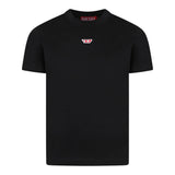 Diesel T-Shirt Girocollo Tinta Unita con Stampa per Bambino J02237 NERO DIESEL 