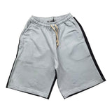 Brian Rush Zweifarbige Bermuda-Shorts mit elastischem Bund Blau/Hellblau für Babys