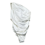 Fun & Fun Body Tinta Unita Monospalla per Bambina FNCJBD16379 BIANCO FUN & FUN 