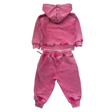 John Richmond Completo 2 Pezzi Felpa-Pantalone Tinta Unita per Neonata RIP26099CF FUXIA JOHN RICHMOND 