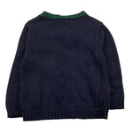 LE BEBE' cardigan tinta unita con ricamo cuori Blu per Neonata LBG6159 BLU LE BEBE' 