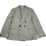 Paolo Pecora Giacca Tinta Unita Doppiopetto per Bambino PP4185 VERDE PAOLO PECORA 