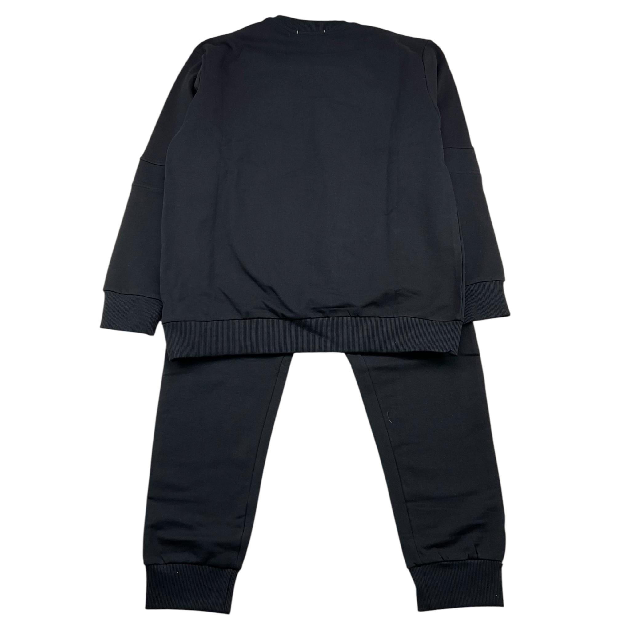 CESARE PACIOTTI completo bicolore 2pz felpa-pantalone Nero per Bambino COMP5304JX NERO CESARE PACIOTTI 