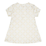 Michael Kors Abito Mezza Manica Girocollo Logato per Neonata R30311X PANNA MICHAEL KORS 