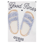 Guess T-Shirt Girocollo Tinta Unita con Maniche In Contrasto E Applicazioni per Bambina J5GI06K8HM4 BIANCO GUESS 