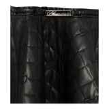 MISS BLUMARINE abito tinta unita con logo Nero per Bambina IF4048E0392 NERO MISS BLUMARINE 