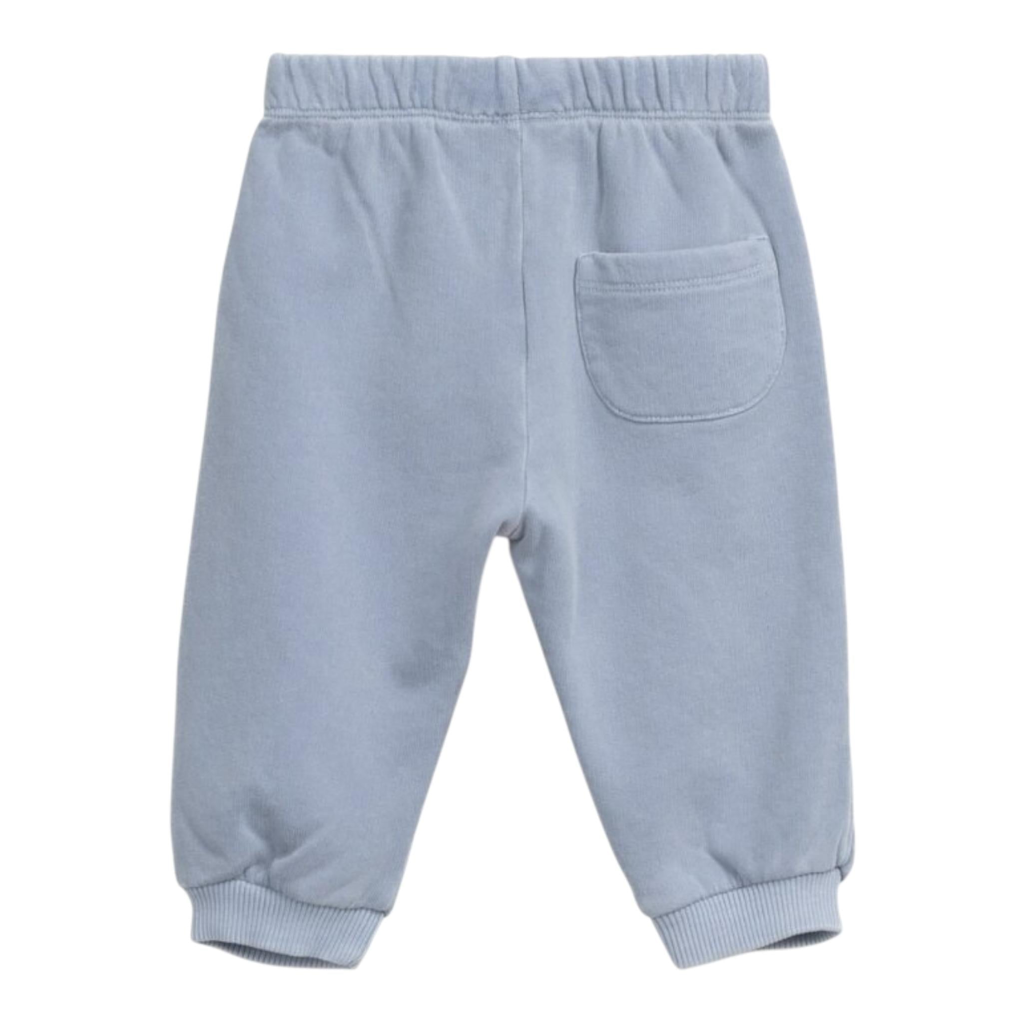 PLAY UP pantalone tuta tinta unita con elastico in vita Azzurro per Neonato PA011AP10907N AZZURRO PLAY UP 