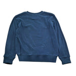 Saint Barth Felpa Girocollo Tinta Unita per Bambino 00145LLL BLU SAINT BARTH 