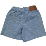 Trussardi Bermuda Tinta Unita con Elastico In Vita per Neonato TIP26039BE BLU TRUSSARDI 