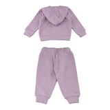 TRUSSARDI completo 2pz felpa-pantalone Lilla per Neonata TIA24089CFN LILLA TRUSSARDI 