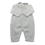 Marlu' Tutina Manica Lunga Tinta Unita per Neonata EP1210 PANNA MARLU' 