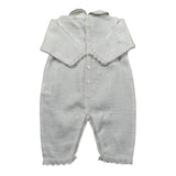 Marlu' Tutina Manica Lunga Tinta Unita per Neonata EP1210 PANNA MARLU' 