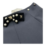 ELISABETTA FRANCHI gonna tinta unita con fiocco e applicazioni Nero per Bambina EFGO133 NERO ELISABETTA FRANCHI 