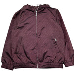John Richmond Giubbino Tinta Unita con Zip E Cappuccio per Bambino RBP26216GB BORDEAUX JOHN RICHMOND 