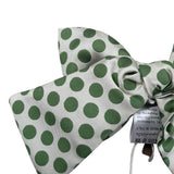 La Stupenderia Spilla Fiocco Fantasia A Pois Beige per Bambina AJMT76 BEIGE LA STUPENDERIA 