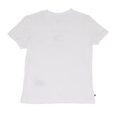 Tommy Hilfiger T-Shirt Girocollo Tinta Unita con Logo per Neonata KN0KN01429 BIANCO TOMMY HILFIGER 