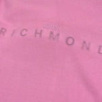 John Richmond Felpa Tinta Unita con Cappuccio E Stampa per Bambina RGP26006FE ROSA JOHN RICHMOND 