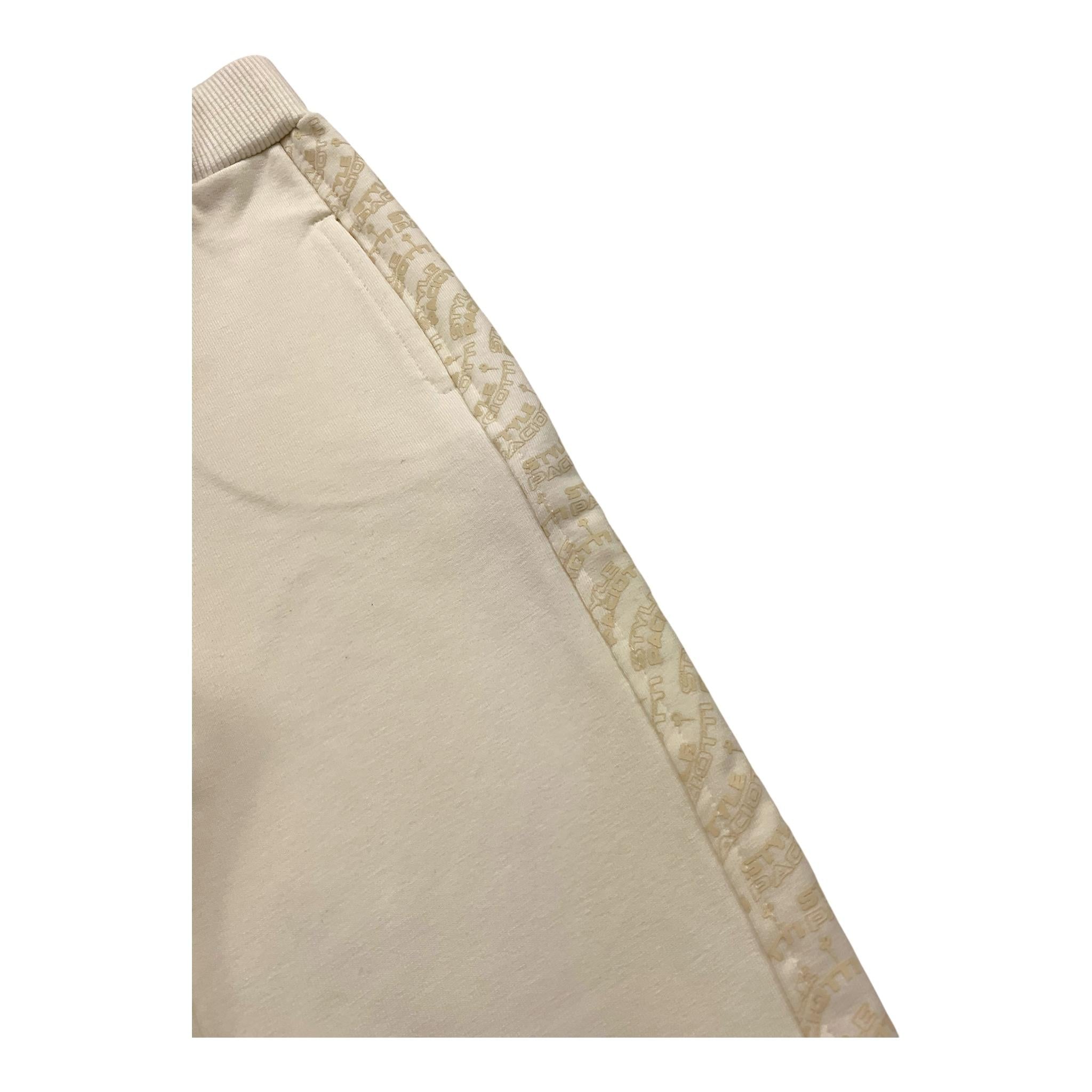 CESARE PACIOTTI pantalone tuta tinta unita logato Panna per Neonato PFP5301BXN PANNA CESARE PACIOTTI 