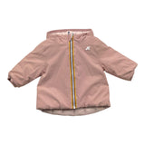 K-WAY giubbino reversibile con zip e cappucciobicolore Rosa per Neonata K7132PWX ROSA K-WAY 