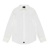 Fay Camicia Tinta Unita Manica Lunga per Bambino FW5Q20X BIANCO FAY 