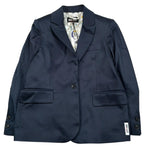 Just Cavalli Giacca Tinta Unita Monopetto per Bambino JBP26098GC BLU JUST CAVALLI 