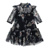 ANGEL'S FACE abito mezza manica tinta unita con tulle Blu per Bambina MYRTLE BLU ANGEL'S FACE 