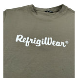 Refrigiwear T-Shirt Girocollo Tinta Unita Constampa per Bambino RW376 VERDE REFRIGIWEAR 