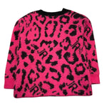 JOHN RICHMOND cardigan fantasia maculata Rosa fluo per Bambina RGA25047CD ROSA FLUO JOHN RICHMOND 