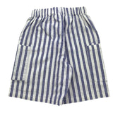 Babe & Tess Bermuda Bicolore Fantasia A Righe per Bambino 24518021J BIANCO/BLU BABE & TESS 