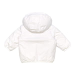 K-WAY giubbino tinta unita con cappuccio Bianco per Bambino K61157WJ BIANCO K-WAY 