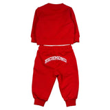 John Richmond Completo 2 Pezzi Felpa-Pantalone Tinta Unita per Neonato RIP26136CF ROSSO JOHN RICHMOND 