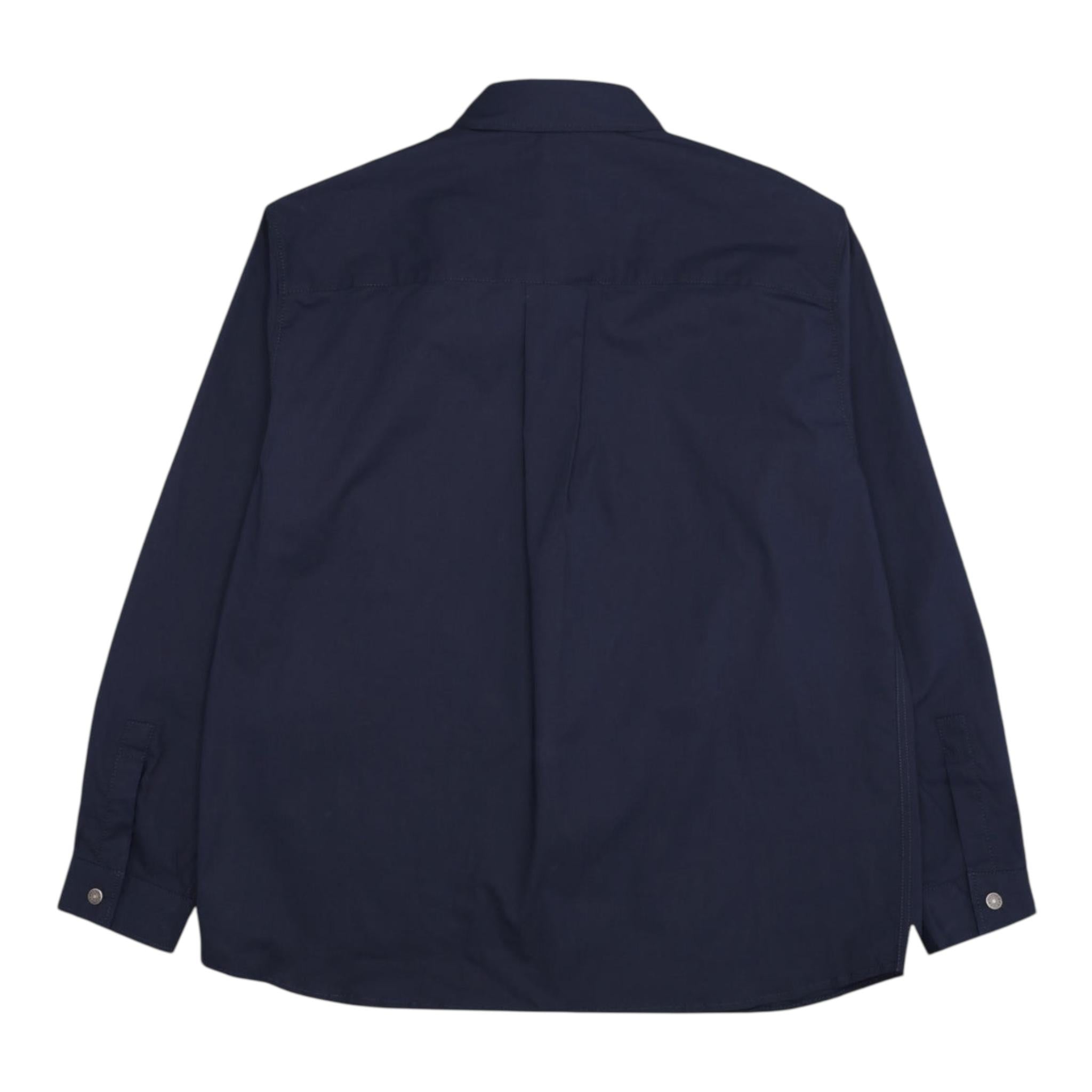 Dondup Camicia Tinta Unita Manica Lunga per Bambino DMCA034 BLU DONDUP 