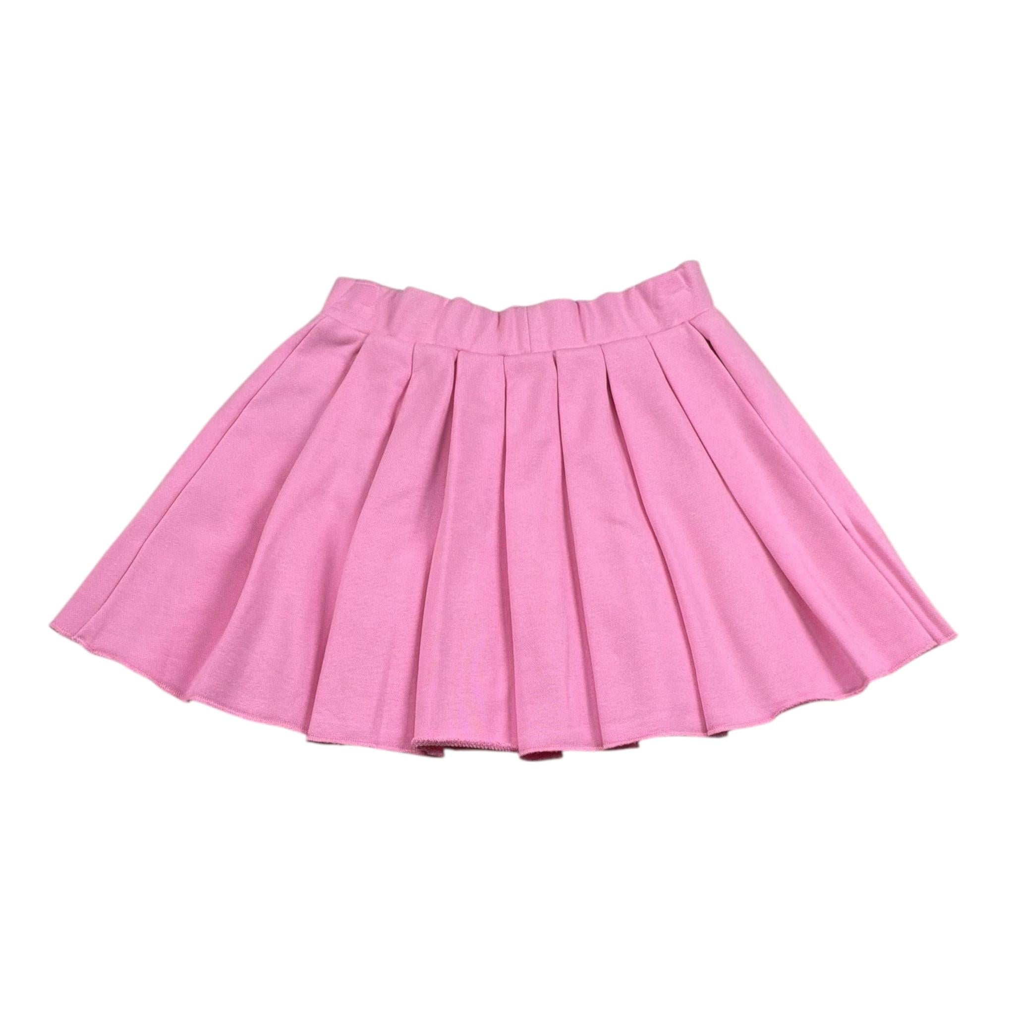 John Richmond Gonna Tinta Unita con Brillantini per Bambina RGP26200GO ROSA JOHN RICHMOND 