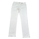 Kaos Pantalone Tinta Unita con Girovita Regolabile per Bambina KS186 BIANCO KAOS 